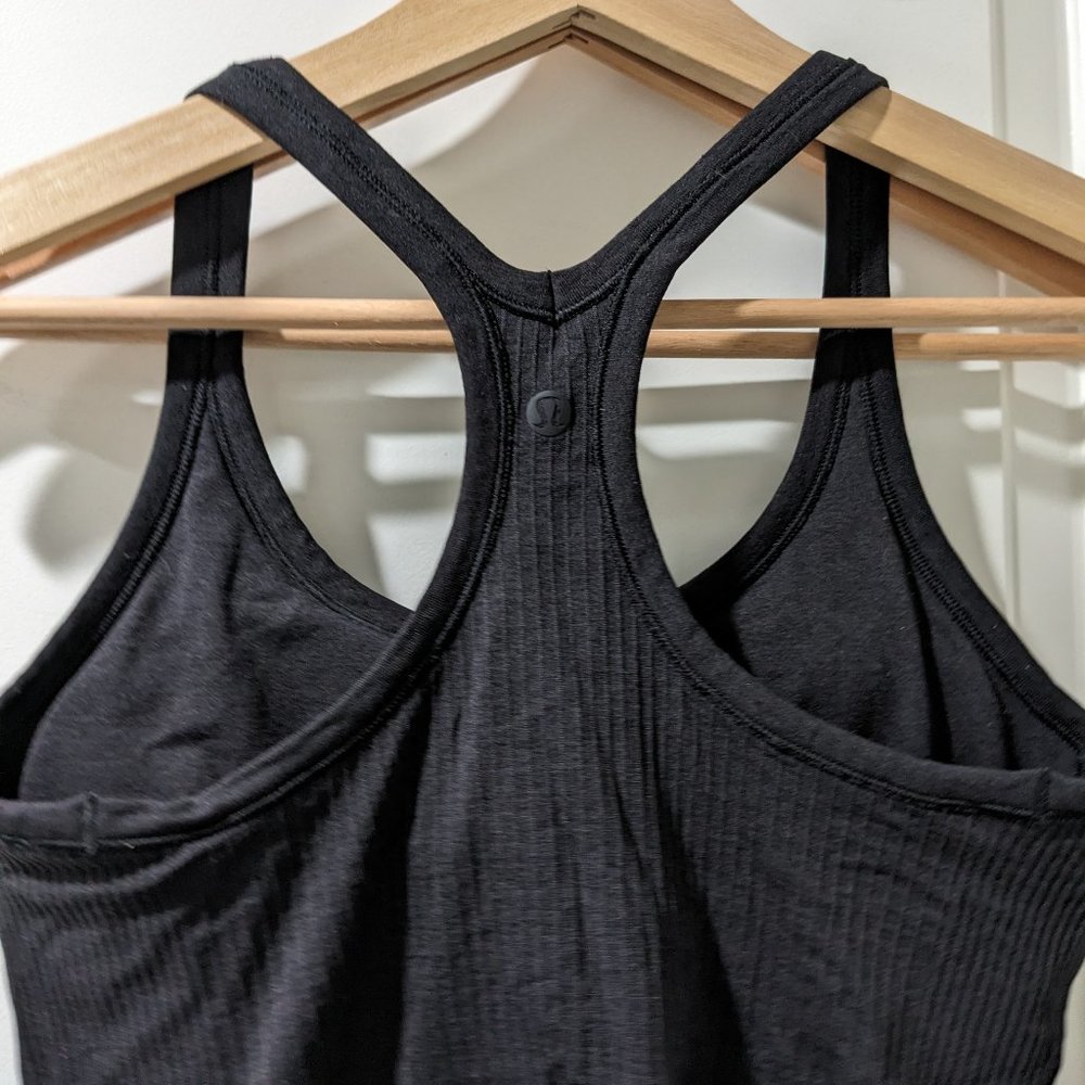 LuluLemon Ebb to Street Tank Top Black